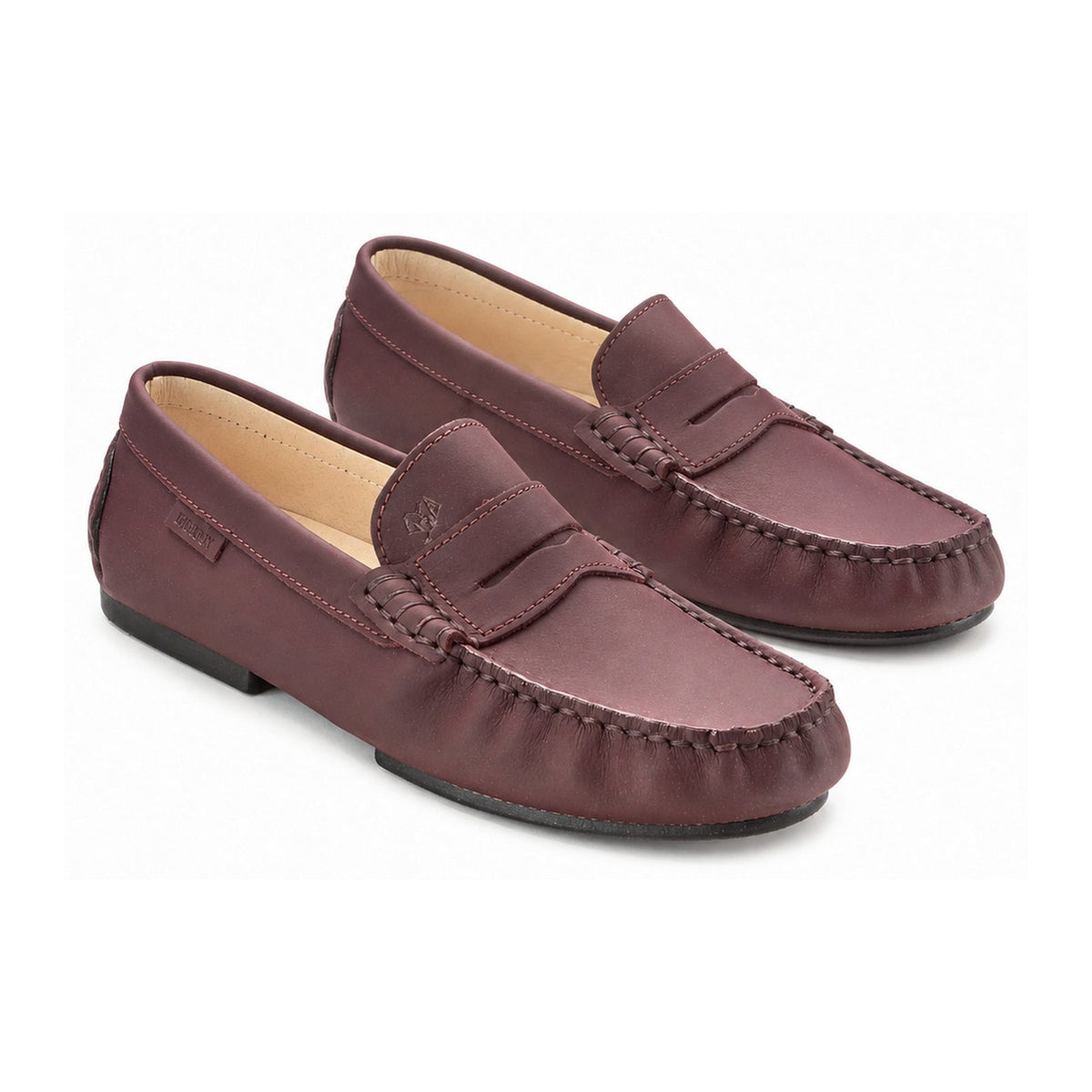 Bordo Sahara Classic Penny Mocassin for Girls