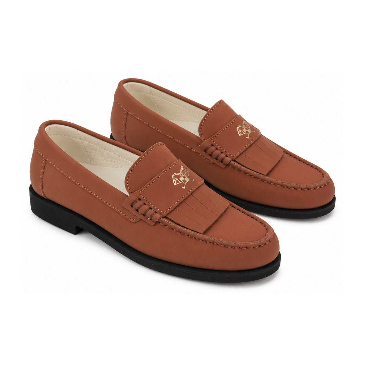 Wood Sahara Girls Loafer Tassle